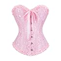 frawirshau Women's Overbust Costume Corset Renaissance Victorian