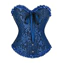 frawirshau Women's Overbust Costume Corset Renaissance Victorian