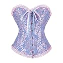 frawirshau Women's Overbust Costume Corset Renaissance Victorian
