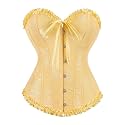 frawirshau Women's Overbust Costume Corset Renaissance Victorian