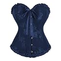 frawirshau Women's Overbust Costume Corset Renaissance Victorian