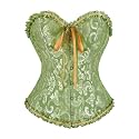 frawirshau Women's Overbust Costume Corset Renaissance Victorian