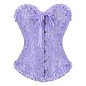 frawirshau Women's Overbust Costume Corset Renaissance Victorian