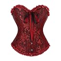 frawirshau Women's Overbust Costume Corset Renaissance Victorian