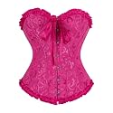 frawirshau Women's Overbust Costume Corset Renaissance Victorian