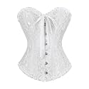 frawirshau Women's Overbust Costume Corset Renaissance Victorian