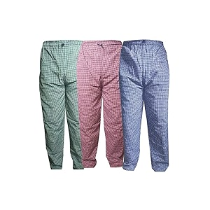 FRAXIER Cotton Chekered Multicolour Casual Pyjamas for