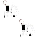 FRCOLOR Brine Shrimp Incubator 2 Sets Plastic Suction Cup Mount