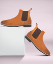 Freacksters Suede Leather Chelsea Boots Boots For