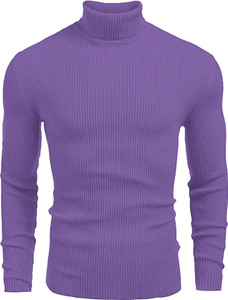 FREAKS Self Design High Neck Casual Men