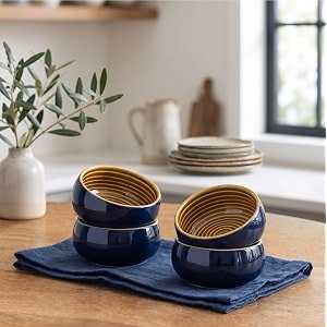 Freakway Indigo Ocher Spiral Mini Ceramic