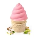 Fred Spice Ice Cream Shaped Herb Grinder - Ceramic Herb Prep Tool for Fresh Herbs &amp; Botanicals, Compact Kitchen Gadget &amp; Giftable Culinary Accessory for Flavor Grinding Fun