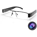 FREDI HD PLUS Camera Glasses 1080P HD Video Recording with Audio, Wearable Smart Glasses, USB Rechargeable Eyewear with 32GB Support for Office Study Travel