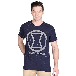 Free Authority Black Widow Printed Regular Fit