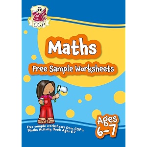 free sample worksheets from cgps maths activity book for ages 6-7
