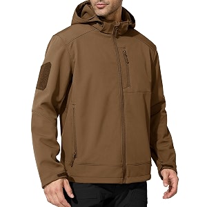 FREE SOLDIER Mens Lightweight Softshell Jacket Winter
