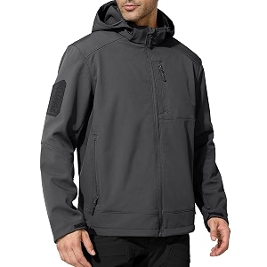 FREE SOLDIER Mens Lightweight Softshell Jacket Winter