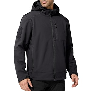 FREE SOLDIER Mens Lightweight Softshell Jacket Winter