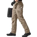 FREE SOLDIER Men's Tactical Pants Ripstop Work Cargo Hiking Pants