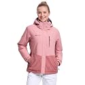 FREE SOLDIER Women's Winter Ski Jacket Fleece Lined Coat