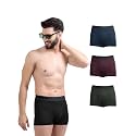 Freecultr Men's Underwear Micromodal Airsoft Trunk – Anti Bacterial, No Itch, No Chafing, Sweat Proof &amp; Ultra Soft Fabric (Pack of 4) | Mens Underwear Combo Pack of 4