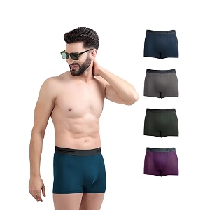 freecultr men39s micromodal airsoft trunks  anti-bacterial sweat-proof ultra-soft no itch no chafing breathable comfort men39s underwear combo pack of 5