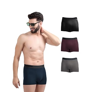 freecultr men39s underwear micromodal airsoft trunk  anti bacterial no itch no chafing sweat proof amp ultra soft fabric pack of 4  mens underwear combo pack of 4