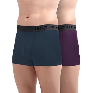 freecultr men39s underwear micromodal airsoft trunk comfortable  sweat proof non-itch no chafing ultra soft amp breathable fabric  mens underwear combo pack of 2