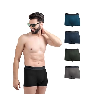 freecultr men39s micromodal airsoft trunks  anti-bacterial sweat-proof ultra-soft no itch no chafing breathable comfort men39s underwear combo pack of 5