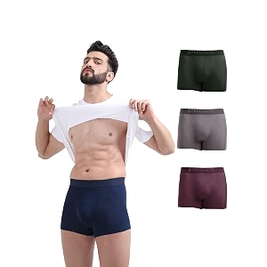 freecultr men39s underwear micromodal airsoft trunk  anti bacterial no itch no chafing sweat proof amp ultra soft fabric pack of 4  mens underwear combo pack of 4