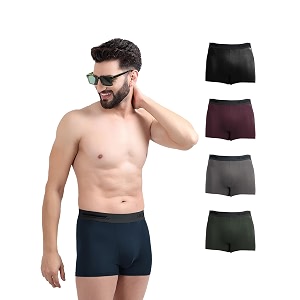 freecultr men39s micromodal airsoft trunks  anti-bacterial sweat-proof ultra-soft no itch no chafing breathable comfort men39s underwear combo pack of 5