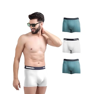 freecultr men39s underwear micromodal airsoft trunk  ultra soft sweat proof anti-bacterial no itch amp no chafing fabric pack of 4  mens underwear combo pack of 4