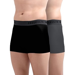 freecultr men39s underwear micromodal airsoft trunk comfortable  sweat proof non-itch no chafing ultra soft amp breathable fabric  mens underwear combo pack of 2