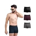Freecultr Men's Underwear Micromodal Airsoft Trunk – Anti Bacterial, No Itch, No Chafing, Sweat Proof &amp; Ultra Soft Fabric (Pack of 4) | Mens Underwear Combo Pack of 4