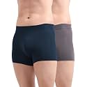 Freecultr Men's Underwear Micromodal Airsoft Trunk Comfortable – Sweat Proof, Non-Itch, No Chafing, Ultra Soft &amp; Breathable Fabric | Mens Underwear Combo Pack of 2