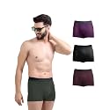 Freecultr Men's Underwear Micromodal Airsoft Trunk – Anti Bacterial, No Itch, No Chafing, Sweat Proof &amp; Ultra Soft Fabric (Pack of 4) | Mens Underwear Combo Pack of 4