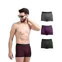 Freecultr Men's Underwear Micromodal Airsoft Trunk – Anti Bacterial, No Itch, No Chafing, Sweat Proof &amp; Ultra Soft Fabric (Pack of 4) | Mens Underwear Combo Pack of 4