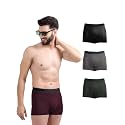 Freecultr Men's Underwear Micromodal Airsoft Trunk – Anti Bacterial, No Itch, No Chafing, Sweat Proof &amp; Ultra Soft Fabric (Pack of 4) | Mens Underwear Combo Pack of 4