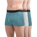 Freecultr Men's Underwear Micromodal Airsoft Trunk – Sweat Proof, Ultra Soft, Anti-Bacterial, No Itch &amp; No Chafing Fabric (Pack of 3) | Mens Underwear Combo Pack of 3
