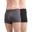 Freecultr Men's Underwear Micromodal Airsoft Trunk Comfortable – Sweat Proof, Non-Itch, No Chafing, Ultra Soft &amp; Breathable Fabric | Mens Underwear Combo Pack of 2