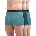 Freecultr Men's Underwear Micromodal Airsoft Trunk – Sweat Proof, Ultra Soft, Anti-Bacterial, No Itch &amp; No Chafing Fabric (Pack of 3) | Mens Underwear Combo Pack of 3