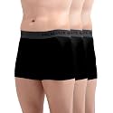 Freecultr Men's Underwear Micromodal Airsoft Trunk – Ultra Soft, Sweat Proof, Non-Itch, No Chafing, Anti Bacterial Fabric (Pack of 3) | Mens Underwear Combo Pack of 3