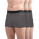 Freecultr Men's Underwear Micromodal Airsoft Trunk – Ultra Soft, Sweat Proof, Non-Itch, No Chafing, Anti Bacterial Fabric (Pack of 3) | Mens Underwear Combo Pack of 3