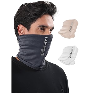 freecultr unisex bamboo bandana anti microbial super soft amp comfort fit breathable multipurpose headband face mask for dust protection d2 printed-100 try on guarantee - made in india