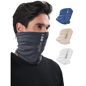 freecultr unisex bamboo bandana anti microbial super soft amp comfort fit breathable multipurpose headband face mask for dust protection d2 printed-100 try on guarantee - made in india