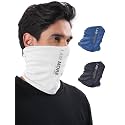 Freecultr Unisex Bamboo Bandana, Anti Microbial Super Soft &amp; Comfort Fit, Breathable Multipurpose Headband, Face Mask for Dust Protection D2 Printed-100% Try On Guarantee - Made in India