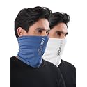 Freecultr Unisex Bamboo Bandana, Anti Microbial Super Soft &amp; Comfort Fit, Breathable Multipurpose Headband, Face Mask for Dust Protection D2 Printed-100% Try On Guarantee - Made in India