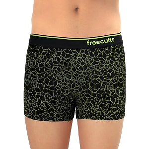 Freecultr Mens Tipline Cotton Trunk Stretch Printed