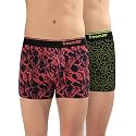 Freecultr Mens Tipline Cotton Trunk Stretch Printed