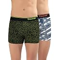 Freecultr Mens Tipline Cotton Trunk Stretch Printed